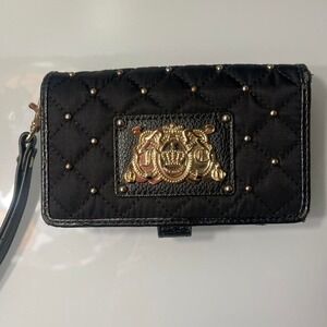 Black and gold Juicy Couture wallet